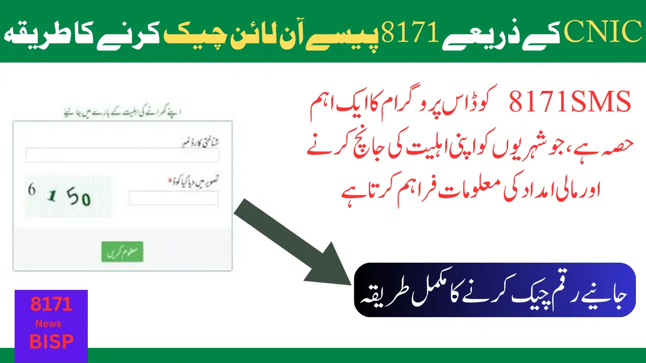 How To Check 8171 Money Online By CNIC; A Complete Guide