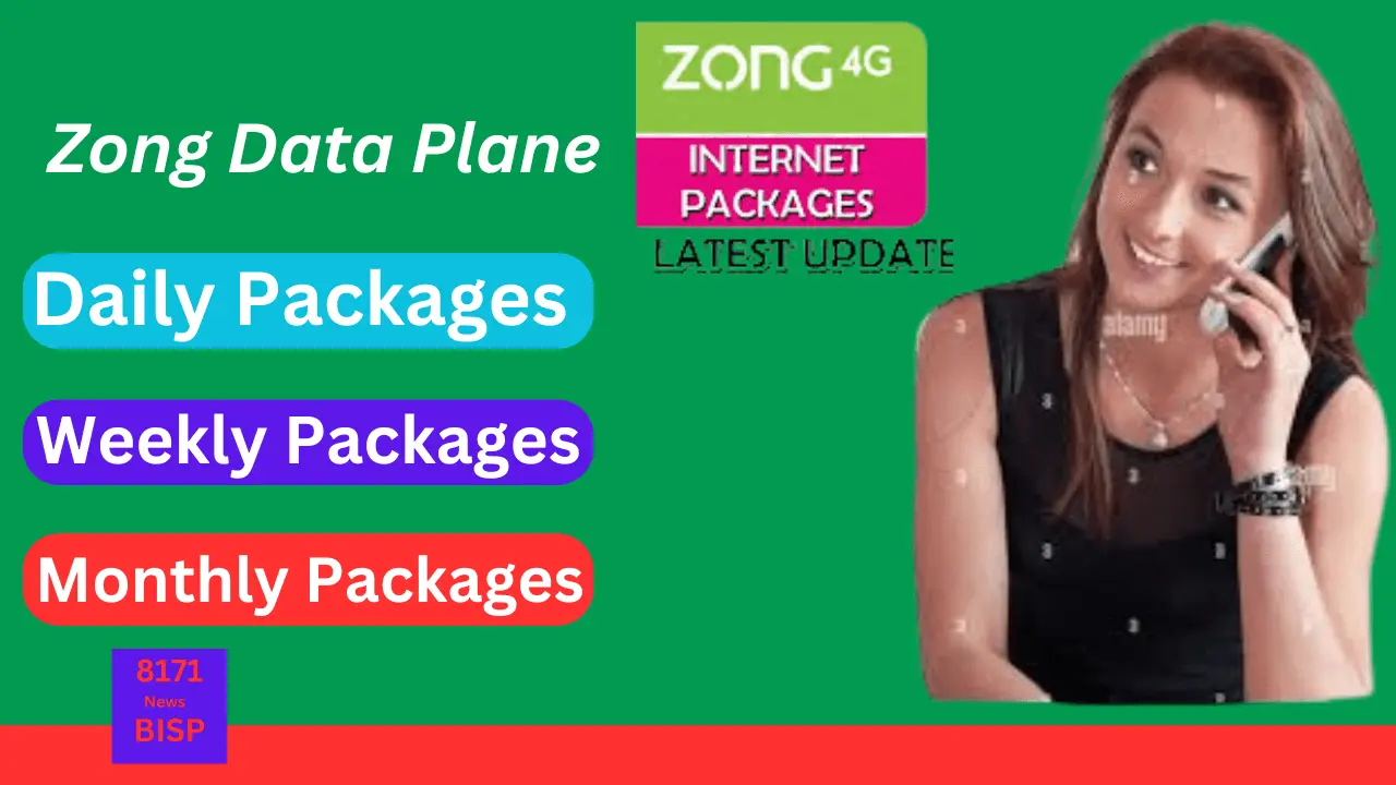 Zong Internet Packages 2024 latest Update