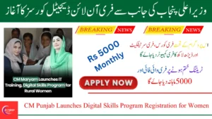 Chief Minister of Punjab Launches Digital Skills Program Registration for Women