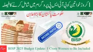 BISP 2025 Budget Update: 1 Crore Women to Be Included in Benazir Income Support Program