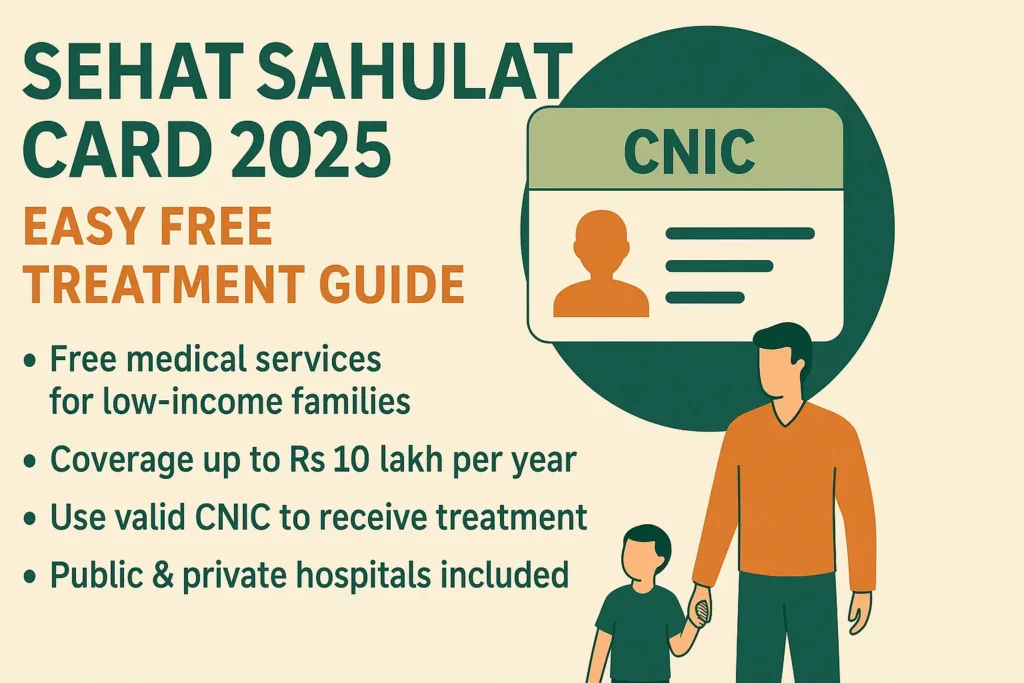 Sehat Sahulat Card 2025: Easy Free Treatment Guide"